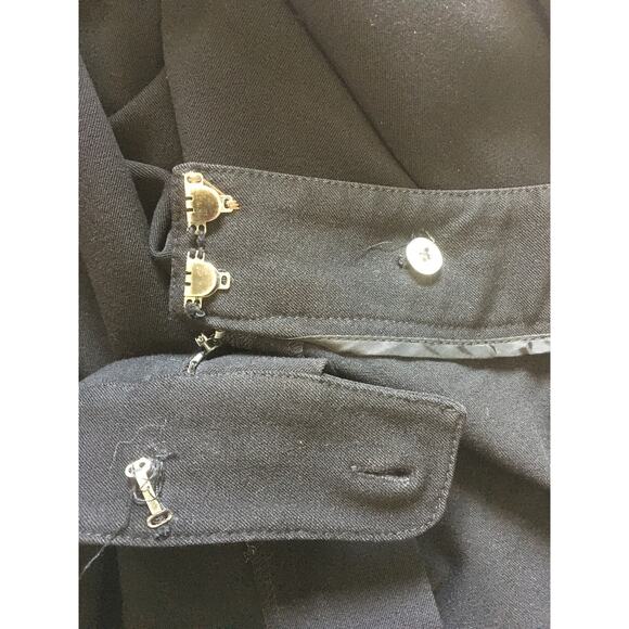 Apt. 9 Stretch Size 14 Ponte Black Dress Pants Hook, Eye, Button Zip Closure - Picture 5 of 5